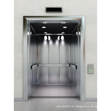 Residential Stretcher Elevator mit Hairline Edelstahl (KJX-DJ01)